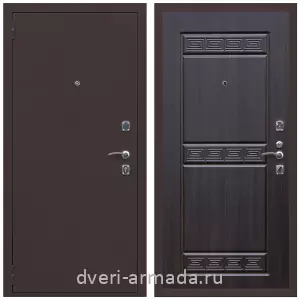 Входные двери 960 мм, Дверь входная Армада Комфорт Антик медь / ФЛ-242 Эковенге