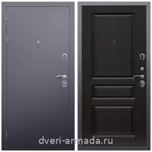 Современные входные двери, Дверь входная Армада Люкс Антик серебро / МДФ 16 мм ФЛ-243 Венге