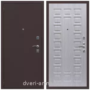 Входные двери толщиной 1.2 мм, Дверь входная Армада Комфорт Антик медь / ФЛ-183 Дуб беленый