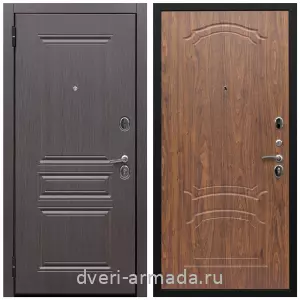 Входные двери МДФ с двух сторон, Дверь входная Армада Экстра ФЛ-243 Эковенге / ФЛ-140 Мореная береза