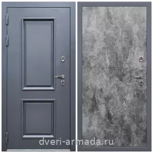 Для дачи, Дверь входная уличная в дом Армада Корса / МДФ 6 мм ПЭ Цемент темный