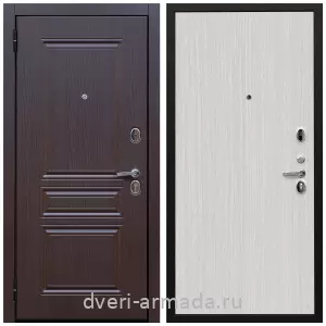 Двери МДФ для квартиры, Дверь входная Армада Экстра ФЛ-243 Эковенге / ПЭ Венге светлый со звукоизоляцией