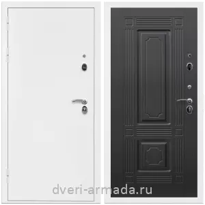 Офисные, Дверь входная Армада Оптима Белая шагрень / МДФ 6 мм ФЛ-2 Венге