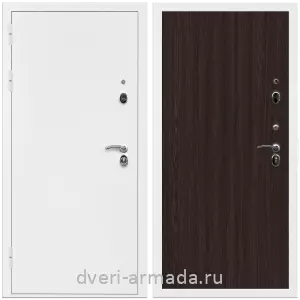 Входные двери с двумя петлями, Дверь входная Армада Оптима Белая шагрень / МДФ 6 мм ПЭ Венге