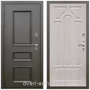 Большие входные двери, Дверь входная уличная в дом Армада Фаренгейт / ФЛ-58 Дуб беленый для загородного дома