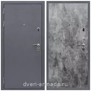 Дверь входная Армада Престиж Антик серебро / ПЭ Цемент темный