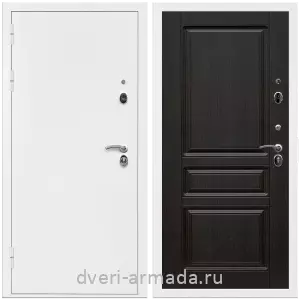 Одностворчатые входные двери, Дверь входная Армада Оптима Белая шагрень / МДФ 16 мм ФЛ-243 Венге