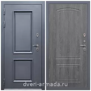 Большие входные двери, Дверь входная уличная в дом Армада Корса / МДФ 6 мм ФЛ-138 Дуб филадельфия графит