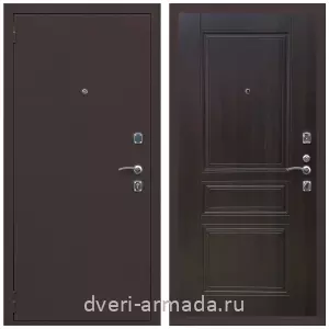Входные двери с тремя петлями, Дверь входная Армада Комфорт Антик медь / ФЛ-243 Эковенге