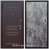 Дверь входная Армада Экстра ФЛ-243 Эковенге / ПЭ Цемент темный