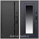 Умная входная смарт-дверь Армада Каскад BLACK Kaadas K9 / ФЛЗ-120 Венге