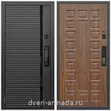 Умная входная смарт-дверь Армада Каскад BLACK Kaadas K9 / ФЛ-183 Мореная береза
