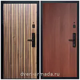 Умная входная смарт-дверь Армада Вектор Kaadas S500 / ПЭ Итальянский орех