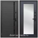 Дверь входная Армада Каскад BLACK / ФЛЗ-Пастораль, Венге