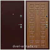 Дверь входная Армада Люкс Антик медь / ФЛ-183 Мореная береза