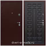 Дверь входная Армада Люкс Антик медь / ФЛ-183 Венге