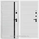 Дверь входная Армада Каскад WHITE МДФ 10 мм / МДФ 16 мм ФЛ Дуб кантри белый горизонт