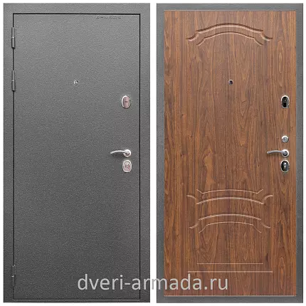 Дверь входная Армада Оптима Антик серебро / МДФ 6 мм ФЛ-140 Мореная береза