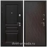 Дверь входная железная Армада Премиум-Н ФЛ-243 / ФЛ-86 Венге структурный