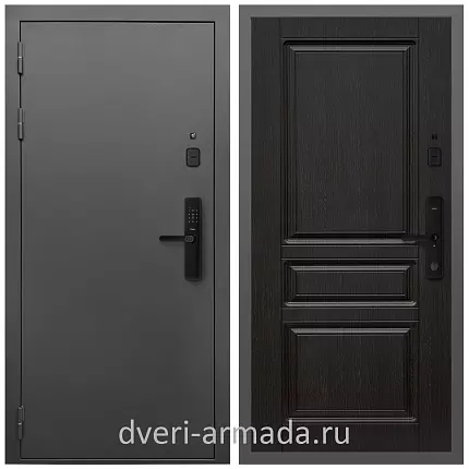 Умная входная смарт-дверь Армада Гарант Kaadas S500/ МДФ 16 мм ФЛ-243 Венге