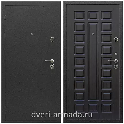 Дверь входная Армада Престиж Черный шелк / ФЛ-183 Венге