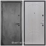 Дверь входная Армада Лофт ФЛ-291 Бетон тёмный / ФЛ-140 Дуб белёный