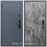 Умная входная смарт-дверь Армада Аккорд Kaadas K9 / ПЭ Цемент темный