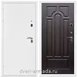 Дверь входная Армада Оптима Белая шагрень / МДФ 16 мм ФЛ-58 Венге