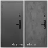 Умная входная смарт-дверь Армада Гарант Kaadas S500/ МДФ 10 мм ФЛ-291 Бетон темный